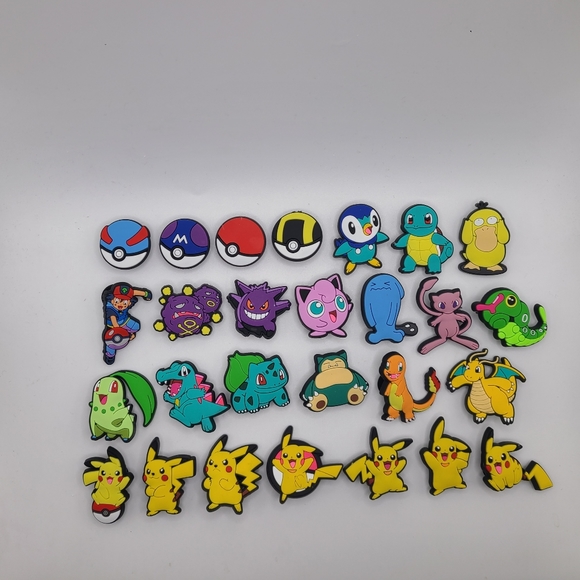 Pokemon Accessories - Pokémon shoe charms for Crocs/Clogs